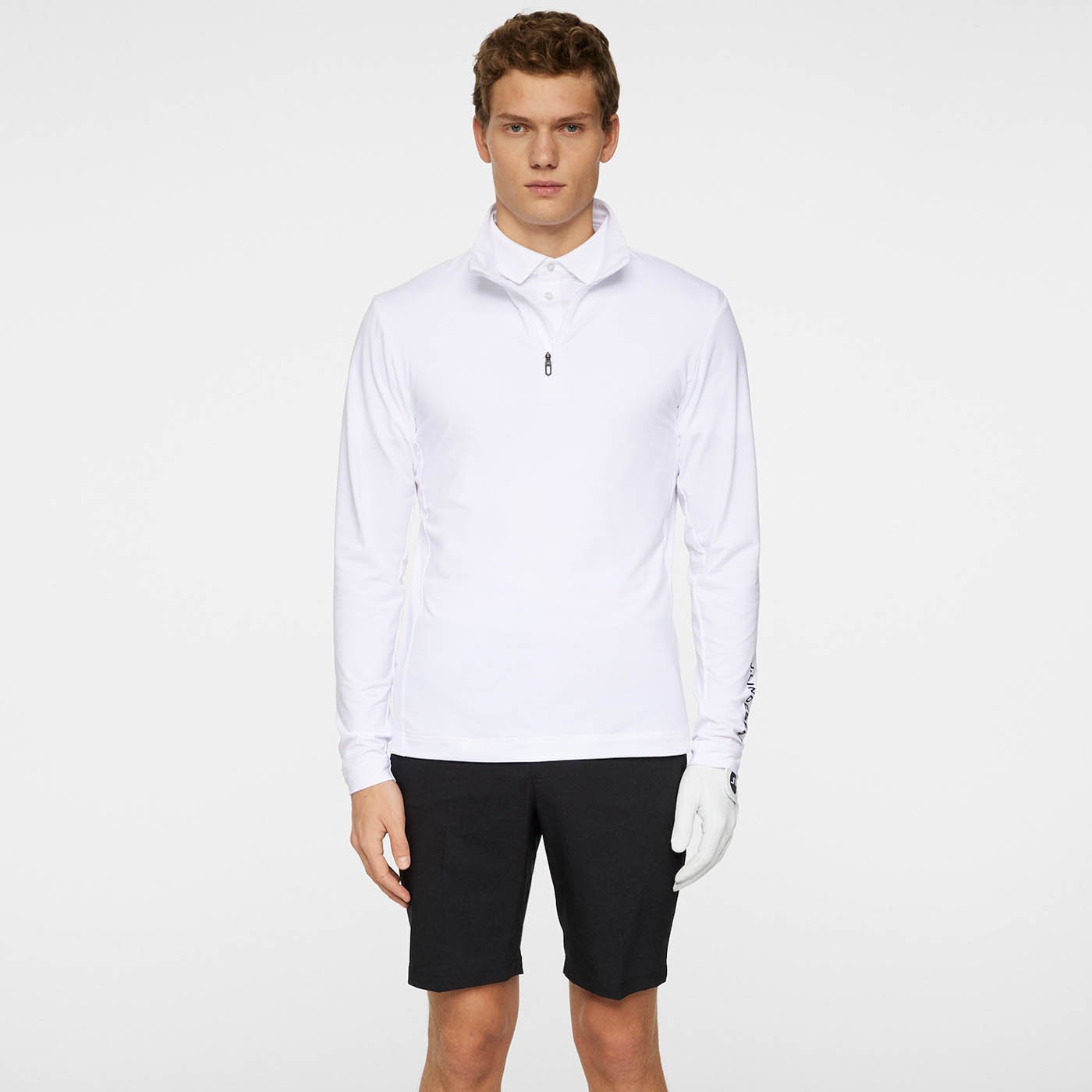 Tour Tech Mid Layer Hvit J.Lindeberg