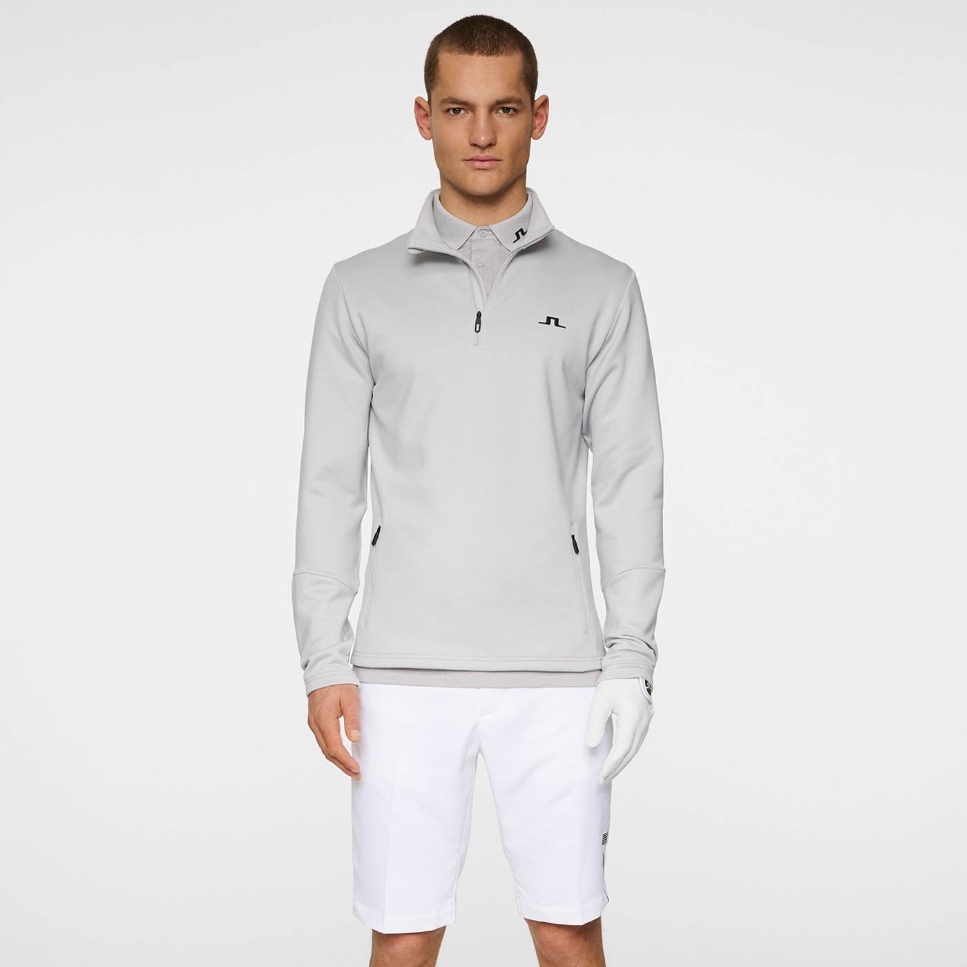 Aerial Quarter Zip Mid Layer J.Lindeberg