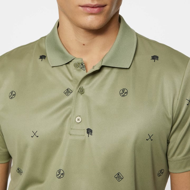 Club House Motif Polo J.Lindeberg
