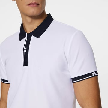 Bay Slim Polo Vit J.Lindeberg