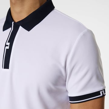 Bay Slim Polo Vit J.Lindeberg