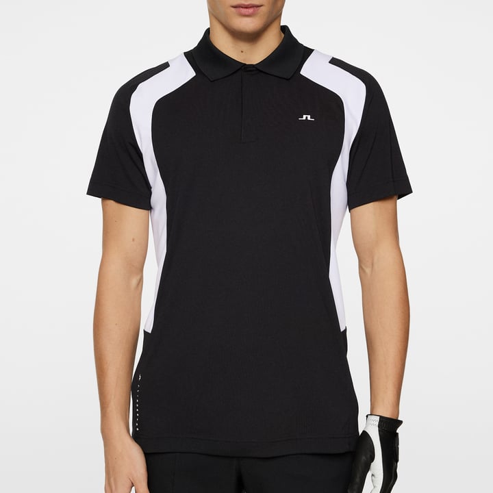 Legacy Polo Schwarz J.Lindeberg