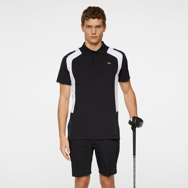 Legacy Polo Schwarz J.Lindeberg