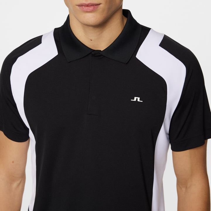 Legacy Polo Schwarz J.Lindeberg