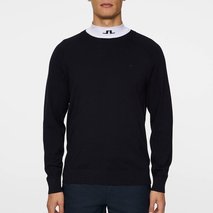 Henry Knitted Sweater Blå J.Lindeberg Henry Knitted Sweater Blå J.Lindeberg
