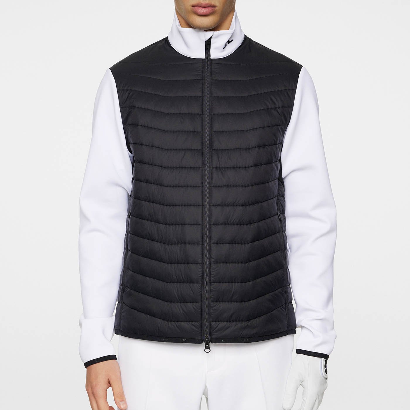 Holden Quilt Hybrid Jacket White J.Lindeberg