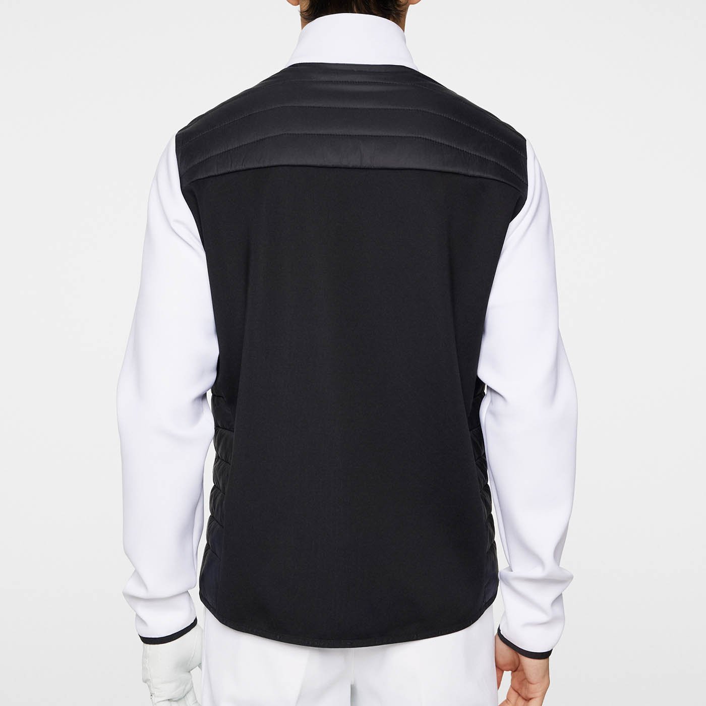 Holden Quilt Hybrid Jacket White J.Lindeberg
