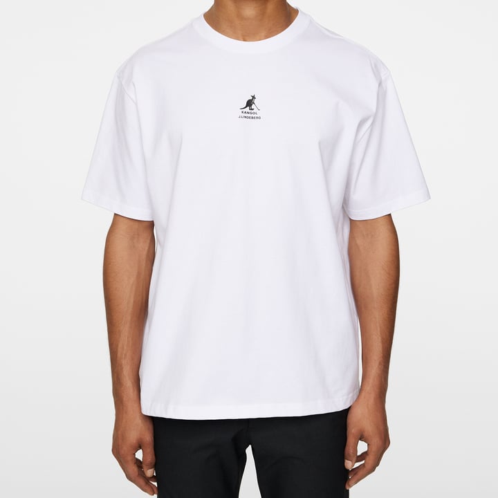 Davie T-Shirt JL x Kangol Vit J.Lindeberg