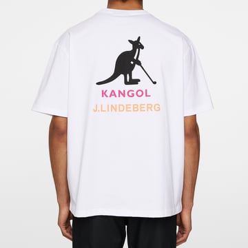 Davie T-Shirt JL x Kangol Vit J.Lindeberg