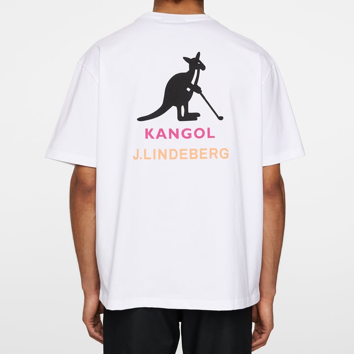 Davie T-Shirt JL x Kangol Vit J.Lindeberg