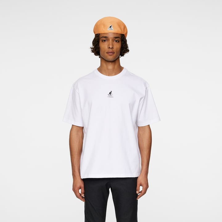 Davie T-Shirt JL x Kangol Vit J.Lindeberg