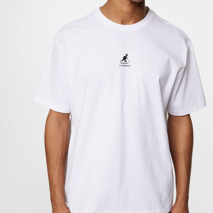 Davie T-Shirt JL x Kangol Vit J.Lindeberg