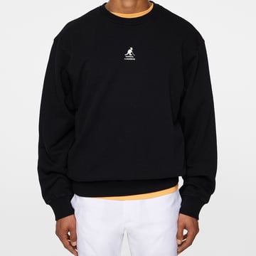 Roberto Crewneck JL x Kangol Svart J.Lindeberg