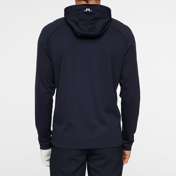 Mario Quarter Zip Hood Blå J.Lindeberg