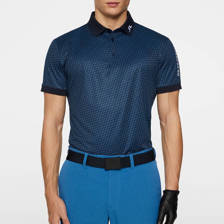 Tour Tech Print Polo J.Lindeberg