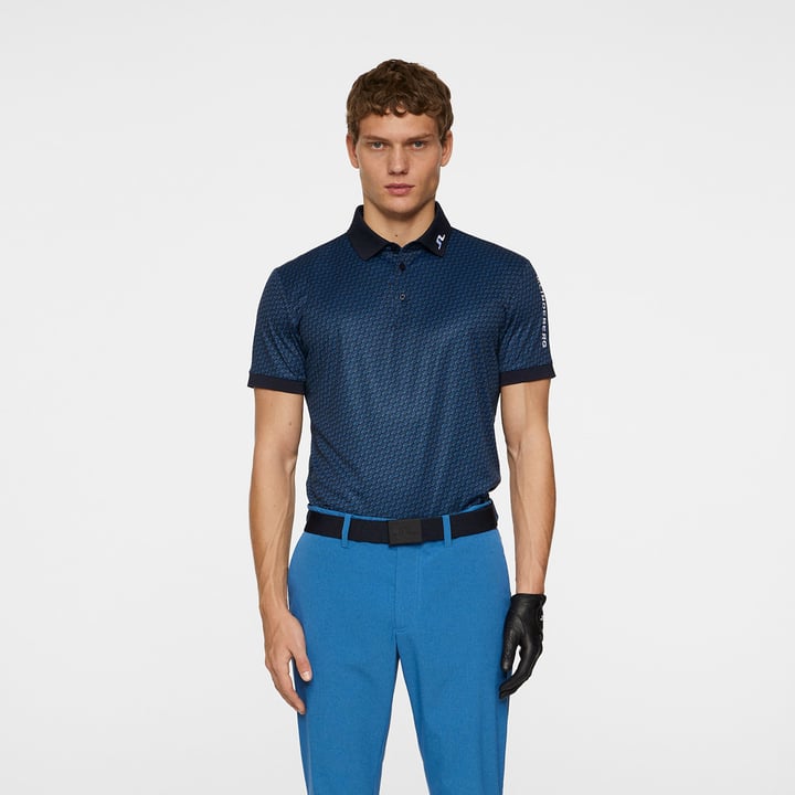 Tour Tech Print Polo J.Lindeberg