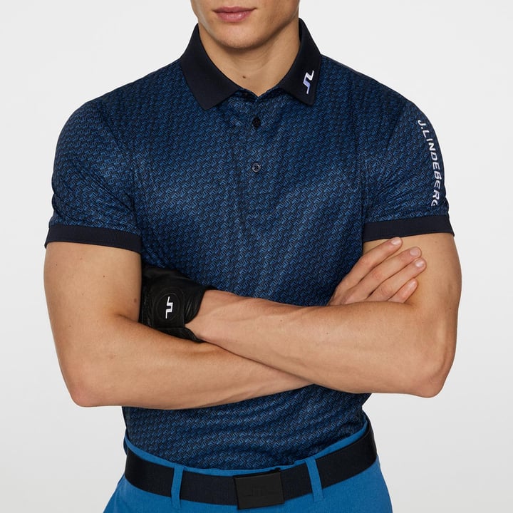 Tour Tech Print Polo J.Lindeberg