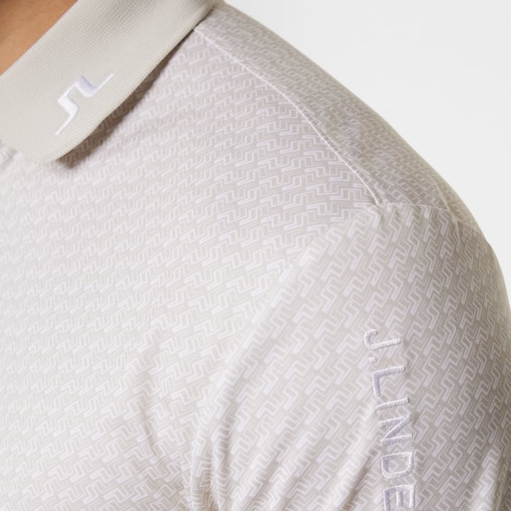 Tour Tech Print Polo J.Lindeberg