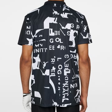 Miro Print Polo JL x Kangol J.Lindeberg