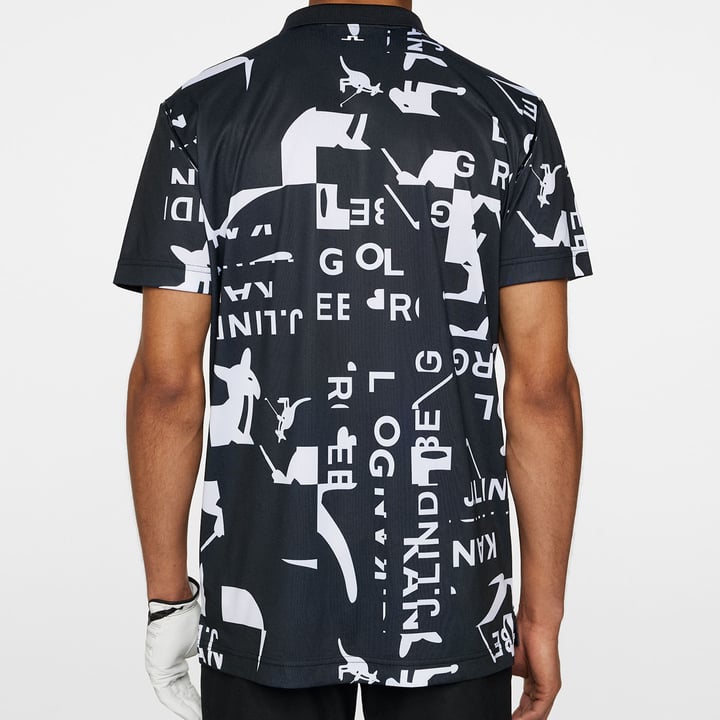Miro Print Polo JL x Kangol J.Lindeberg
