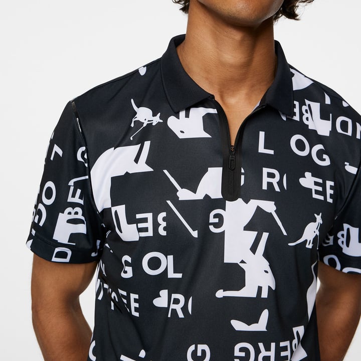 Miro Print Polo JL x Kangol J.Lindeberg