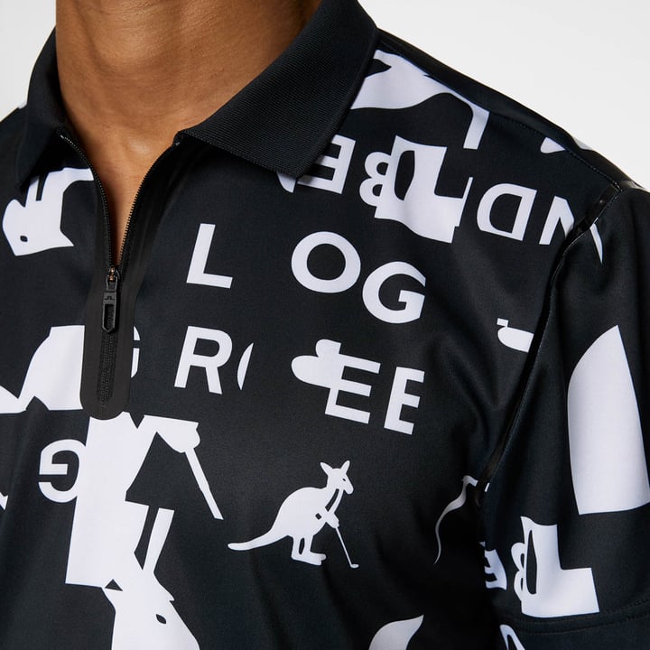 Miro Print Polo JL x Kangol J.Lindeberg