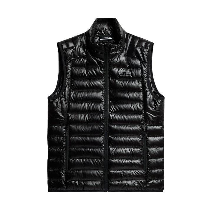 Oden Light Down Vest Musta J.Lindeberg