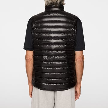 Oden Light Down Vest Musta J.Lindeberg