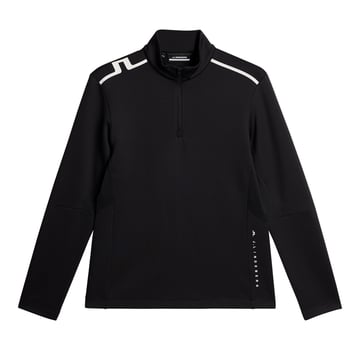 Vinnie Quarter Zip Mid Layer Svart J.Lindeberg