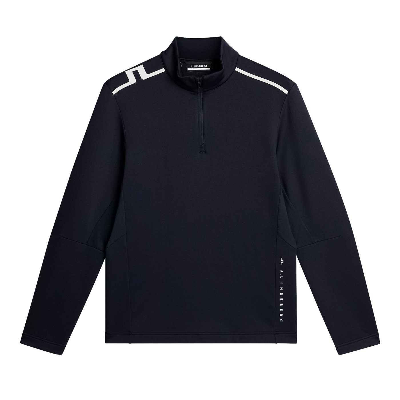 Vinnie Quarter Zip Mid Layer Blå