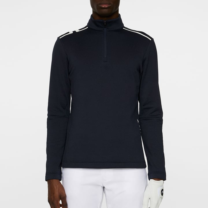 Vinnie Quarter Zip Mid Layer Blå J.Lindeberg