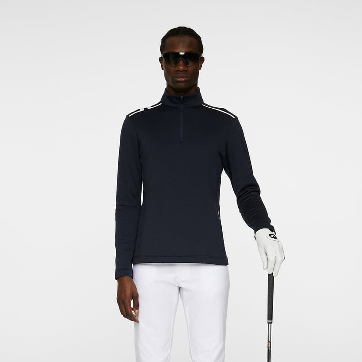 Vinnie Quarter Zip Mid Layer Blå J.Lindeberg