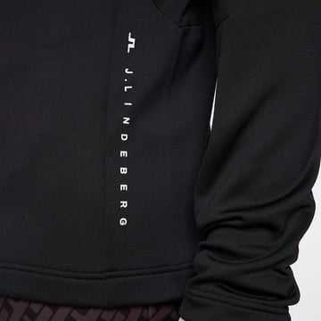 Vinnie Quarter Zip Mid Layer Svart J.Lindeberg