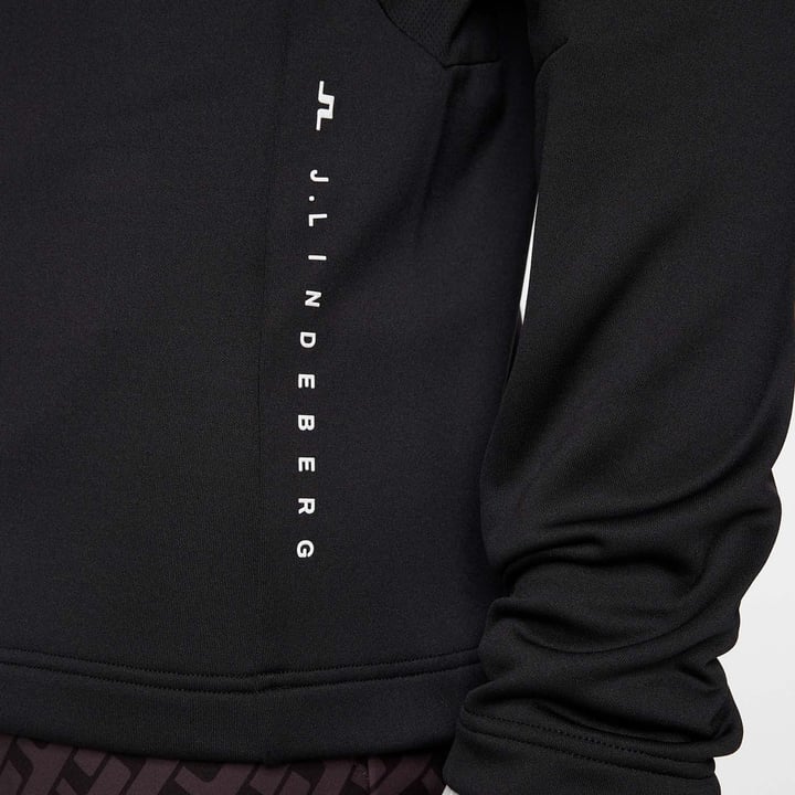 Vinnie Quarter Zip Mid Layer Svart J.Lindeberg