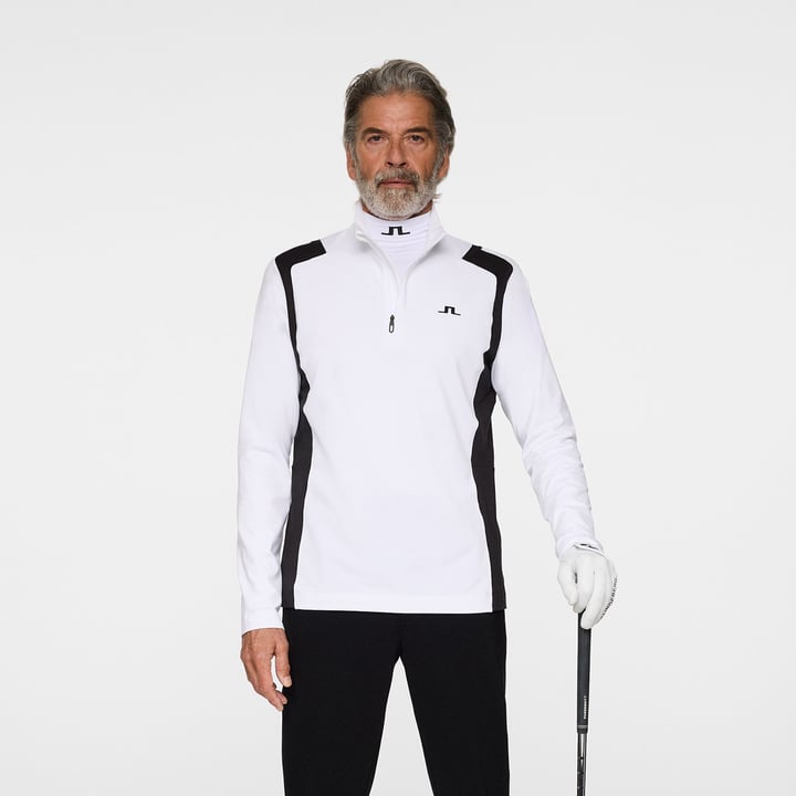 Lukas Quarter Zip Mid Layer Vit J.Lindeberg