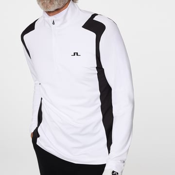 Lukas Quarter Zip Mid Layer Vit J.Lindeberg