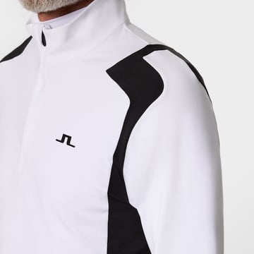 Lukas Quarter Zip Mid Layer Vit J.Lindeberg