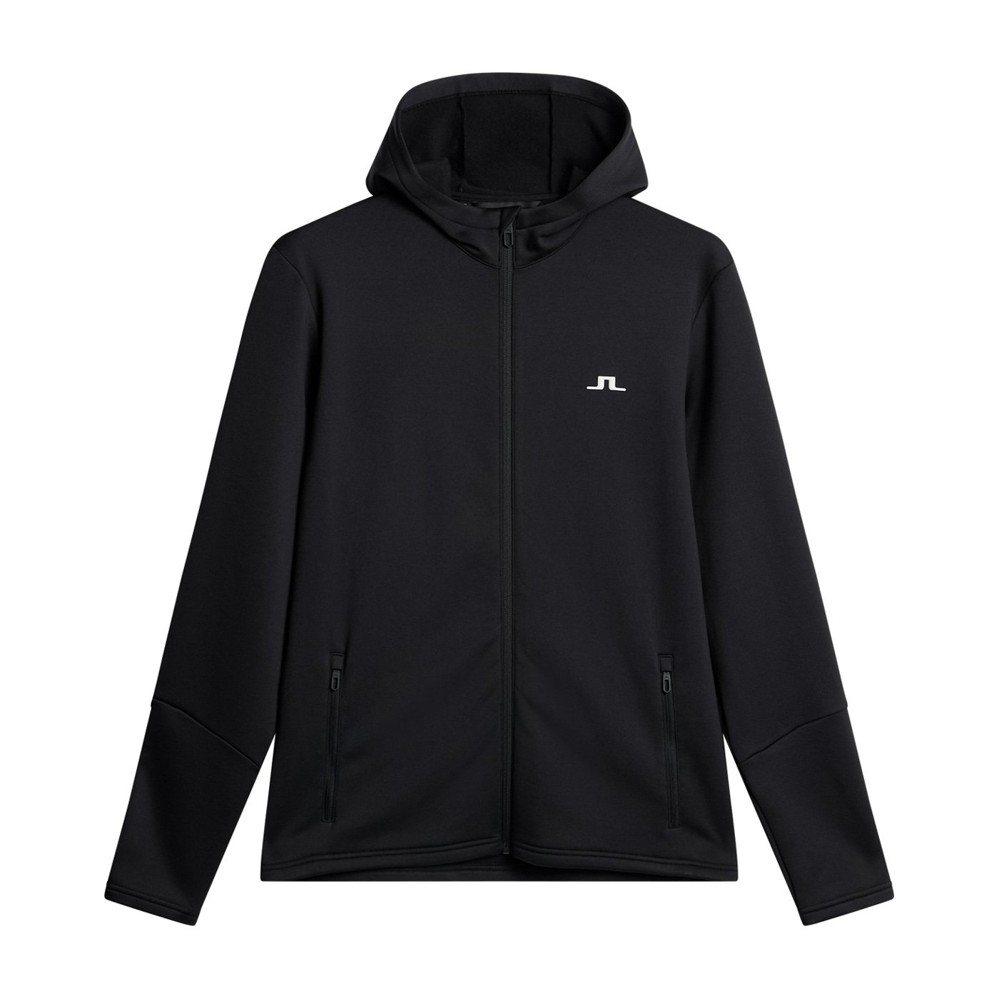 Aerial Full Zip Hood Svart