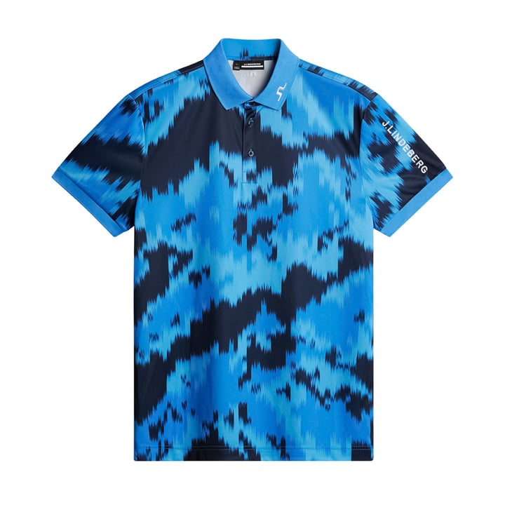 Tour Tech Print Polo J.Lindeberg