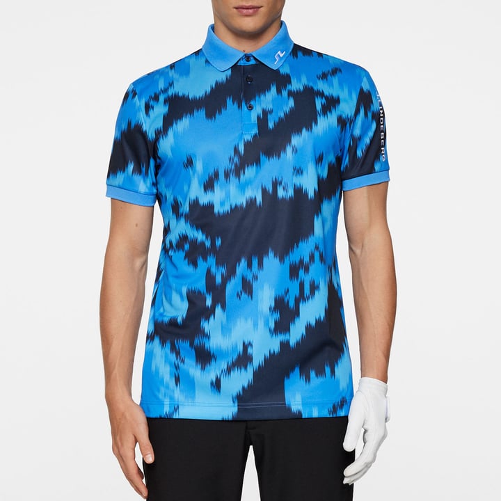 Tour Tech Print Polo J.Lindeberg