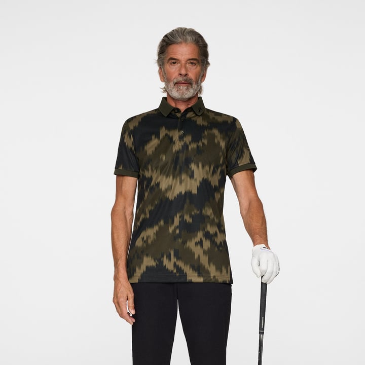 Tour Tech Print Polo J.Lindeberg