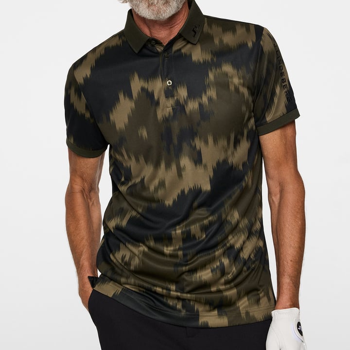 Tour Tech Print Polo J.Lindeberg