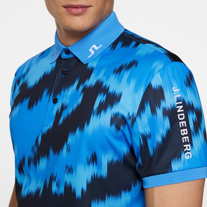 Tour Tech Print Polo J.Lindeberg