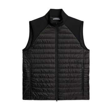 Hayden Quilt Hybrid Vest Sort J.Lindeberg