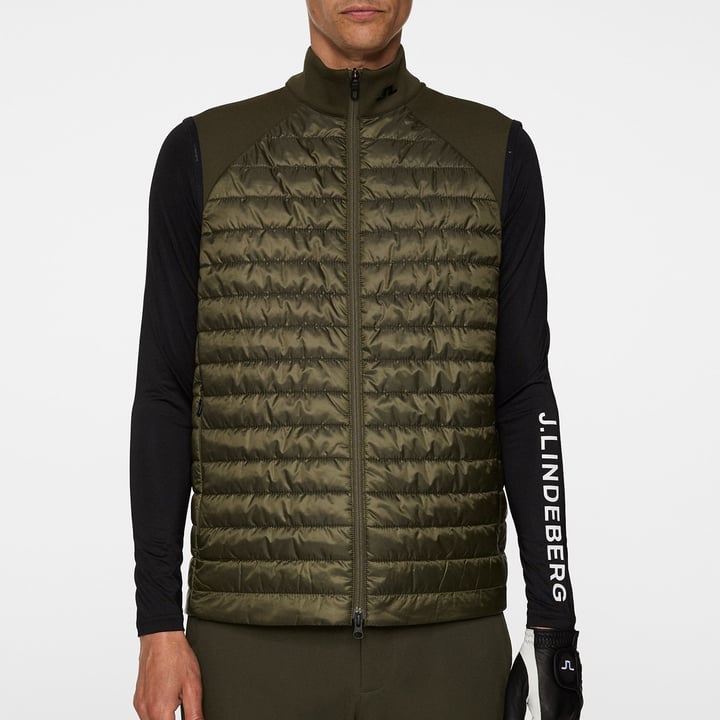 Hayden Quilt Hybrid Vest J.Lindeberg