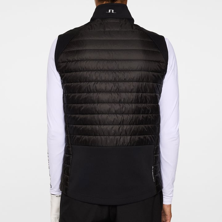 Hayden Quilt Hybrid Vest Sort J.Lindeberg Hayden Quilt Hybrid Vest Sort J.Lindeberg