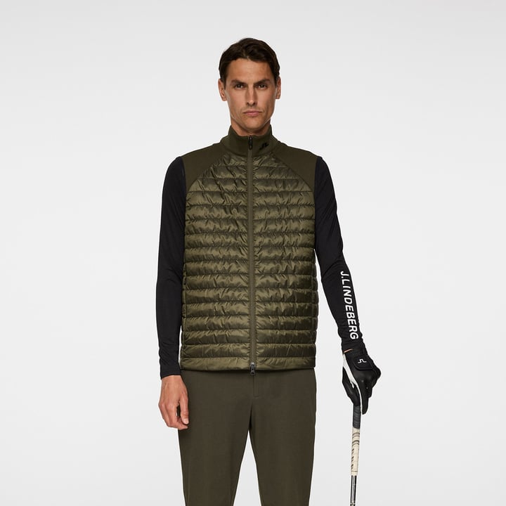 Hayden Quilt Hybrid Vest J.Lindeberg