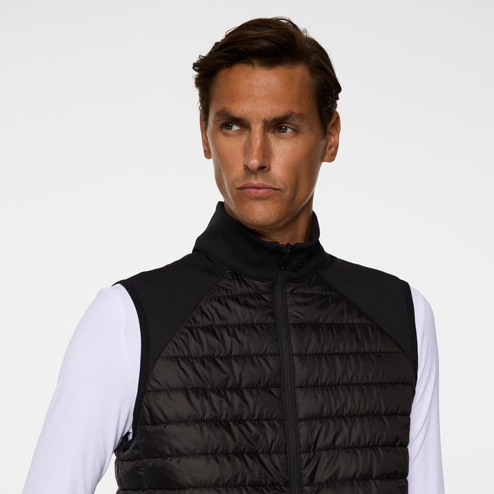 Hayden Quilt Hybrid Vest Sort J.Lindeberg Hayden Quilt Hybrid Vest Sort J.Lindeberg