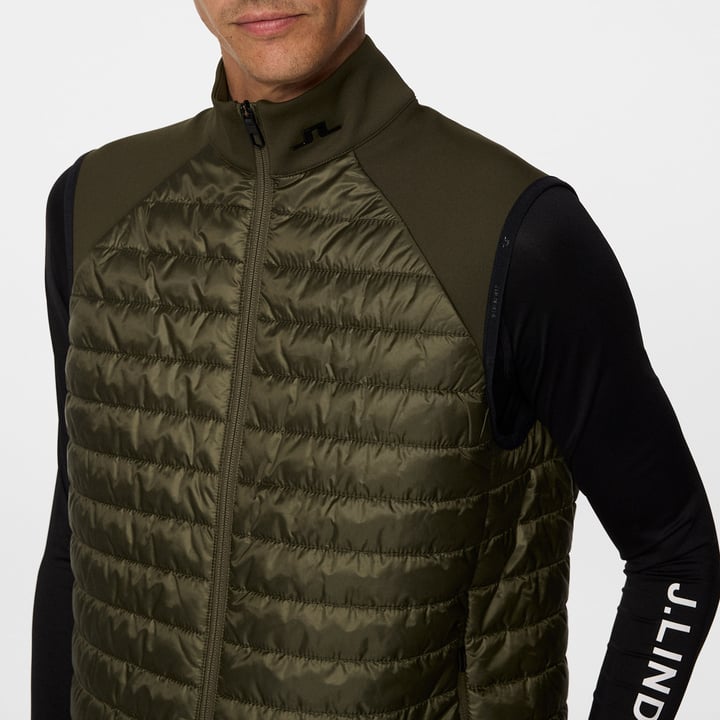 Hayden Quilt Hybrid Vest J.Lindeberg
