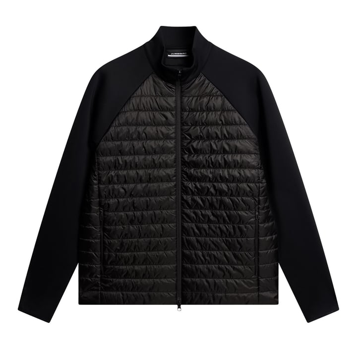 Hayden Quilt Hybrid Jacket Black J.Lindeberg